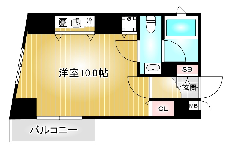 リヴシティ大須 | 名古屋市の賃貸ならMy賃貸の間取り|リヴシティ大須