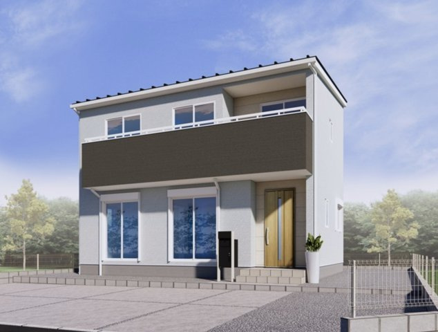 【外観パース】 | 羽生市大字上岩瀬　新築戸建　全12棟　3号棟 | 3号棟