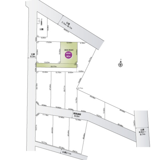 【区画図】 | 羽生市大字上岩瀬　新築戸建　全12棟　3号棟