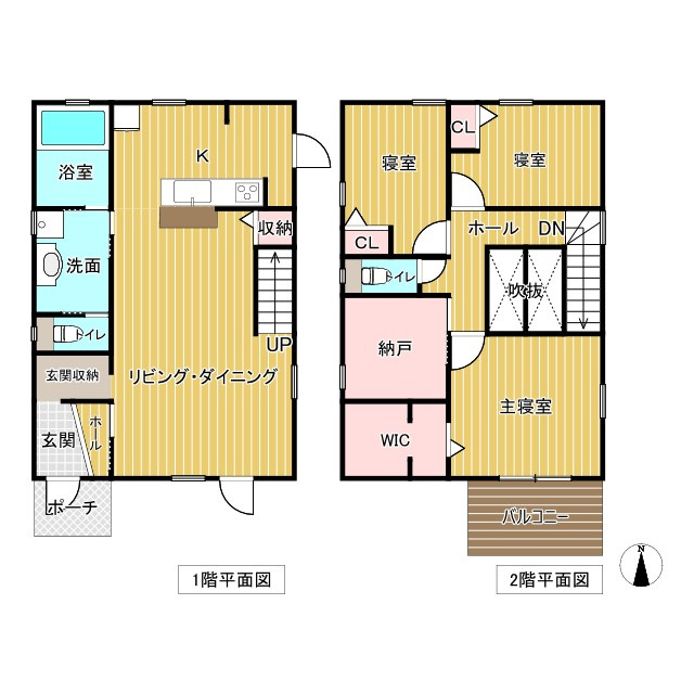 守山区大字上志段味　戸建の間取り