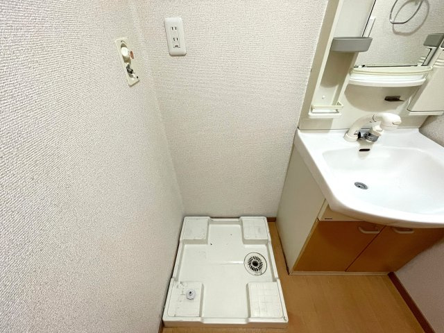 ラヴァーズペットの洗面所|室内洗濯機置き場