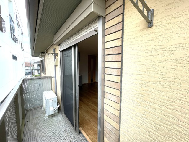 ラヴァーズペットのバルコニー