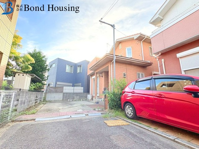 JR魚住駅徒歩14分　錦浦小　魚住町住吉4丁目　中古戸建の前面道路含む現地写真