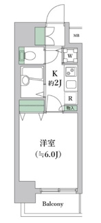 【間取り】 | トーシンフェニックス田町 | 間取りです。