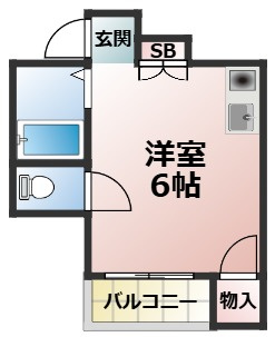 メゾン緑橋の間取り
