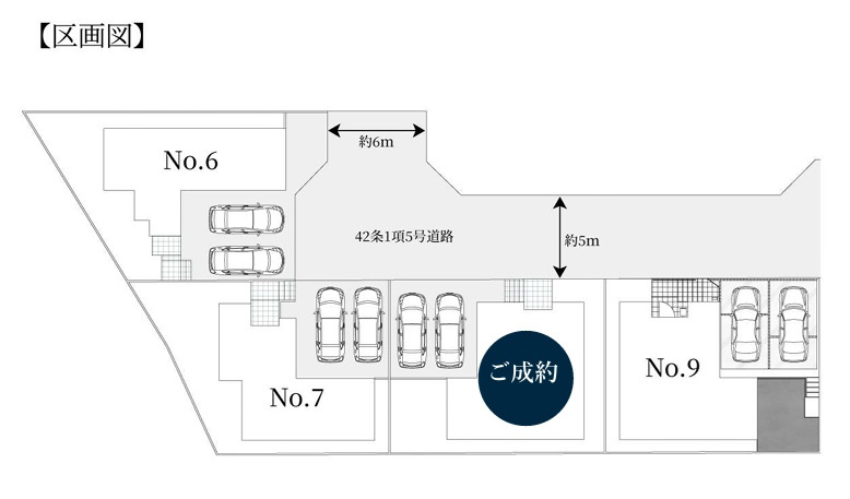 千葉市若葉区加曽利町の区画図
