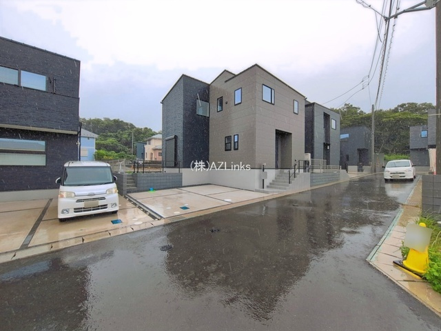 千葉市若葉区加曽利町の前面道路含む現地写真