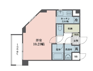ドゥーエ武蔵小金井の間取り