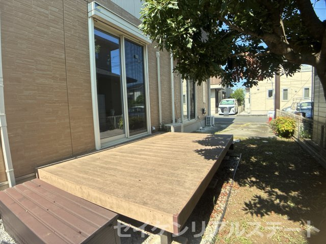 光が丘２丁目　中古戸建の庭|お庭でゆったりと過ごせます