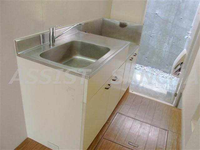 クレール三宿Ａ棟のキッチン