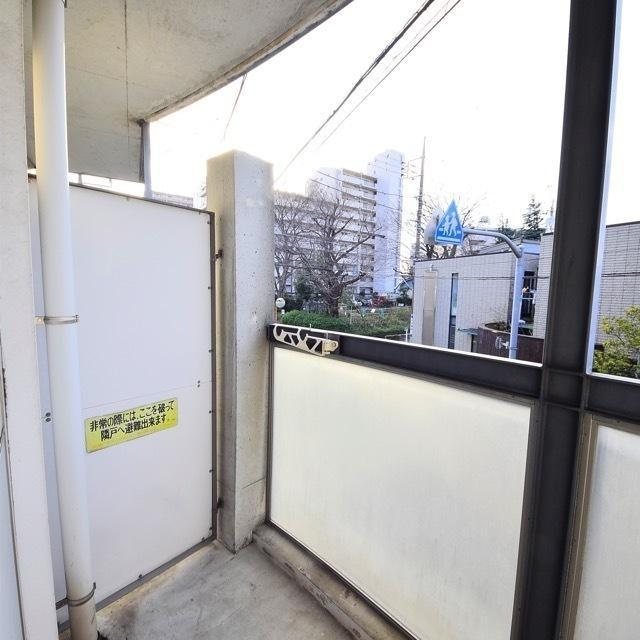 タピエスRフラットのバルコニー