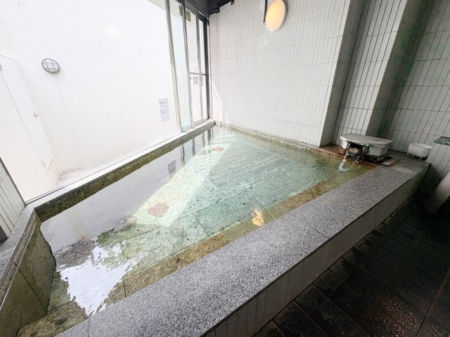 中古マンション　ロイヤルヴュー川奈の浴室|温泉大浴場