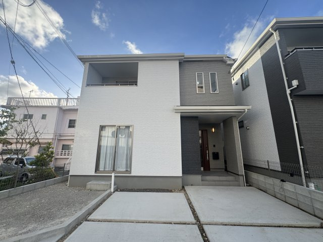 宜野湾市大謝名1丁目（全2棟）ラストA号棟の外観パース|外観パースです♪