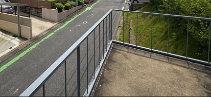 福岡市西区今宿町中古一戸建ての前面道路含む現地写真
