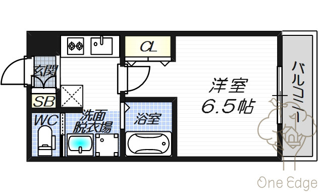 SK南森町の間取り