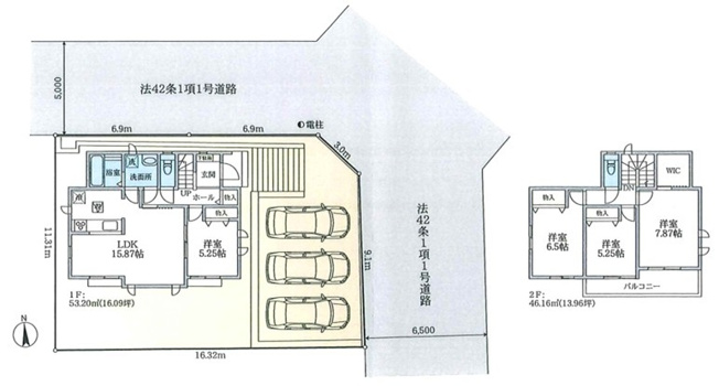 【間取り】 | 綾瀬市綾西5丁目 新築戸建 全1棟