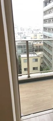 フレンシア文京関口のバルコニー