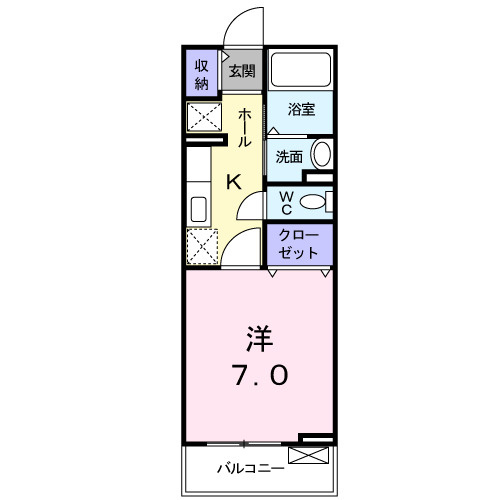 グランドライフＢ棟の間取り