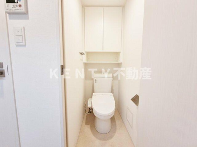 【トイレ】 | マイナビSTAY大崎２（THE PREMIUM CUBE G 大崎） | ゆったりとした空間のトイレです