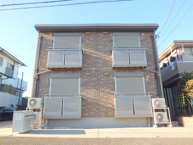 ベルハイム丸山台の外観|全室南東向き角部屋２面採光　防犯シャッター付