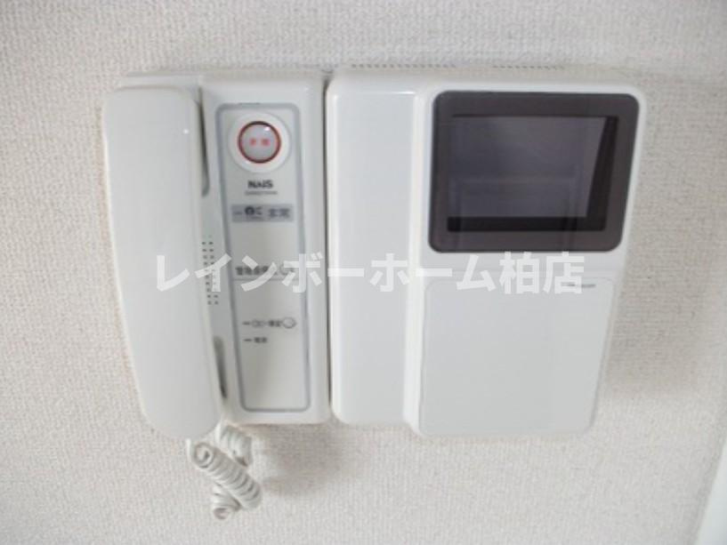 特典：仲介手数料が無料です!!のセキュリティ|モニタ付インターホンです