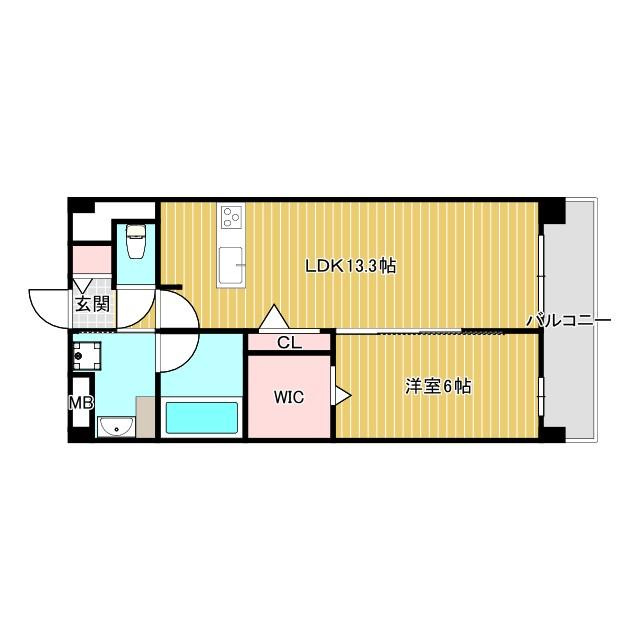 クリアコート元町の間取り