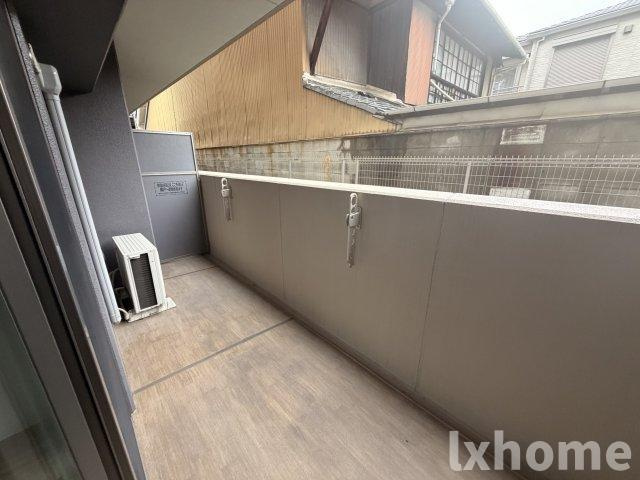 クリアコート元町のバルコニー