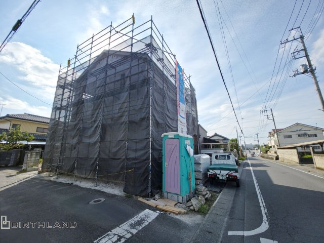 新築戸建・新築建売　伊勢崎市曲輪町　北小学校・第三中学校の前面道路含む現地写真