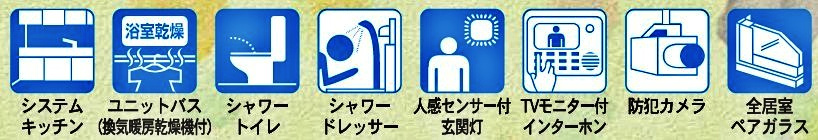 新築戸建・新築建売　伊勢崎市曲輪町　北小学校・第三中学校の設備