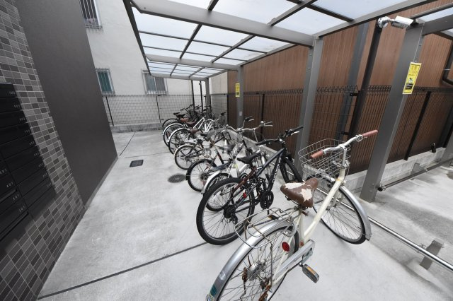 ブリリアント扇町公園のその他共用部分|ブリリアント扇町公園　駐輪場