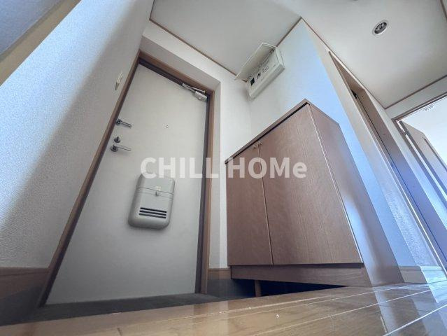 高崎栄町スターレジデンスの玄関|当社、チルホームのHPもご覧ください(^^)/物件情報多数♪
