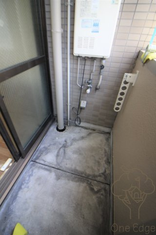 タカノハイム天神橋のバルコニー