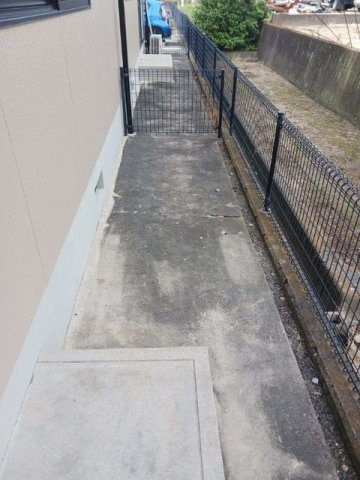 梨の木ハイツＢの庭|お庭で自由な時間を過ごせます