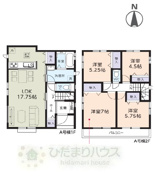 野田市清水670　新築戸建　A号棟の画像