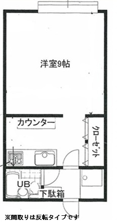 札幌市西区二十四軒一条２丁目の賃貸マンションの間取り