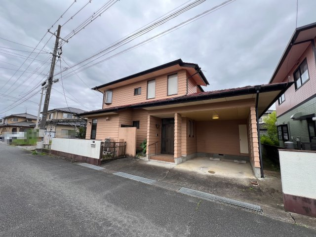 【前面道路含む現地写真】 | いわき市平赤井比良　インナーガレージ　4DK