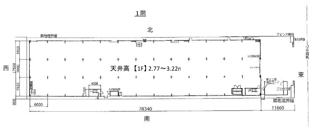 新田北町倉庫の間取り