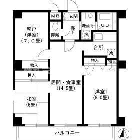 ファミールコジマの間取り| 