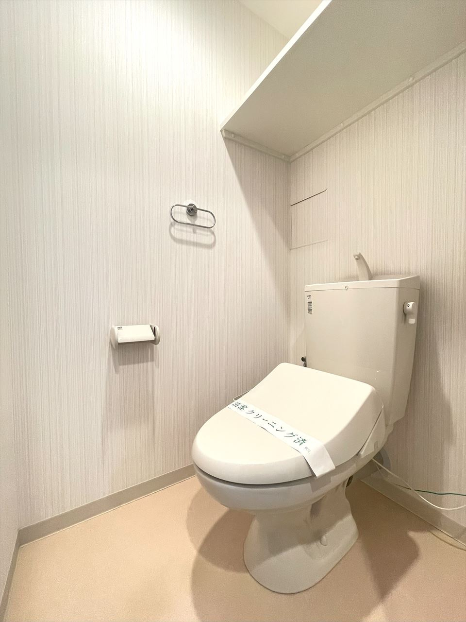 モーヴ粕壁東のトイレ|※写真は別室です。