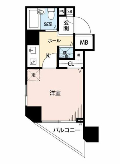 【間取り】 | ガラステージ五反田