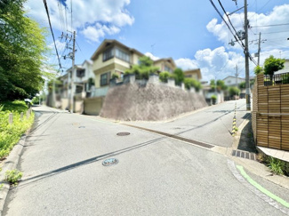 【前面道路含む現地写真】 | 宇治市木幡南山　中古戸建
