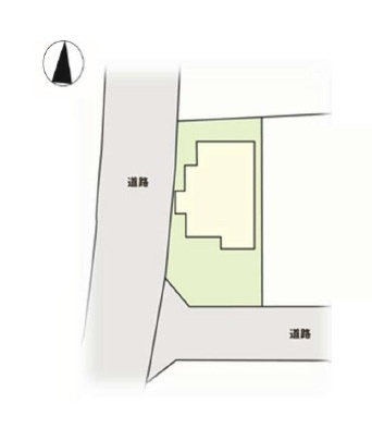 鶴ヶ島市中新田中古戸建の区画図