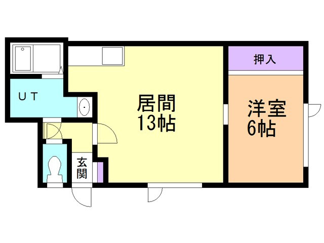 ドエル築地の間取り
