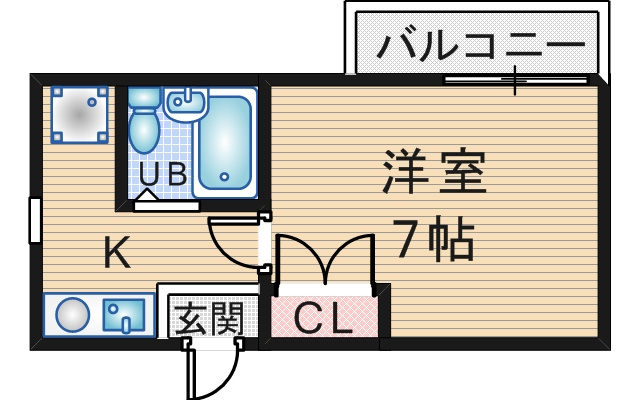 グレースメモリー宝塚の間取り