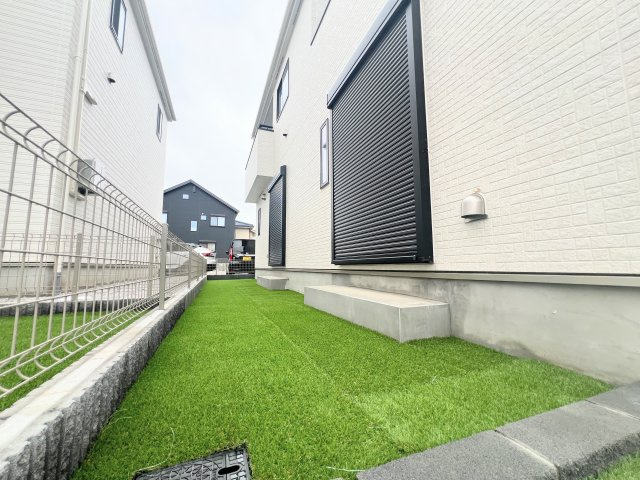 青梅市裏宿町　全5棟　新築戸建の庭