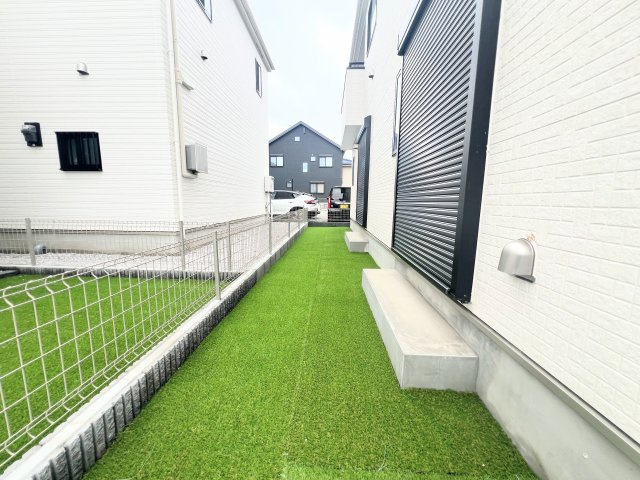 青梅市裏宿町　全5棟　新築戸建の庭