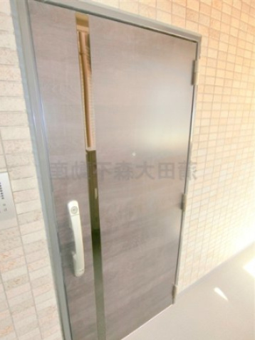 グリフィン南蒲田アクトシティの玄関
