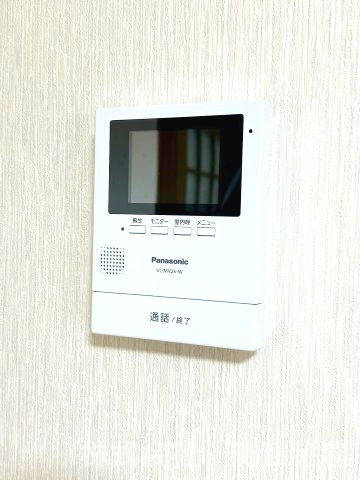 フラワーハイツのセキュリティ|モニター付きインターホン