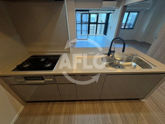 S-RESIDENCE谷町六丁目alo　中央小学校区のキッチン|S-RESIDENCE谷町六丁目alo　キッチン