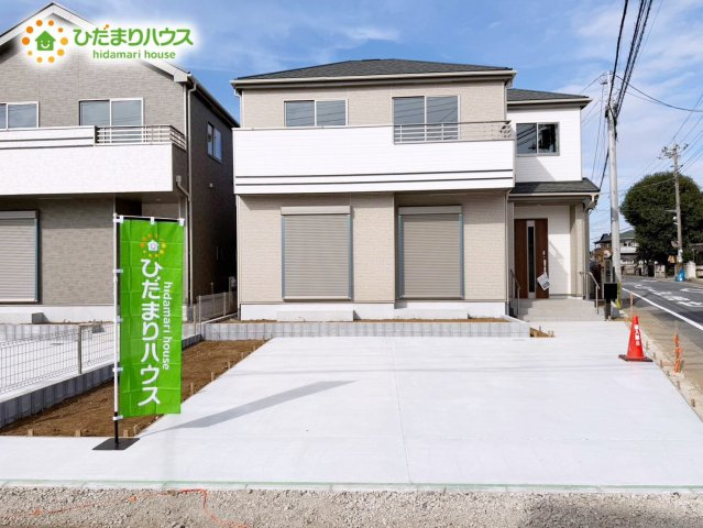 野田市清水670　新築戸建　B号棟の外観|ご見学できます(^^)/お気軽にお問い合わせください。